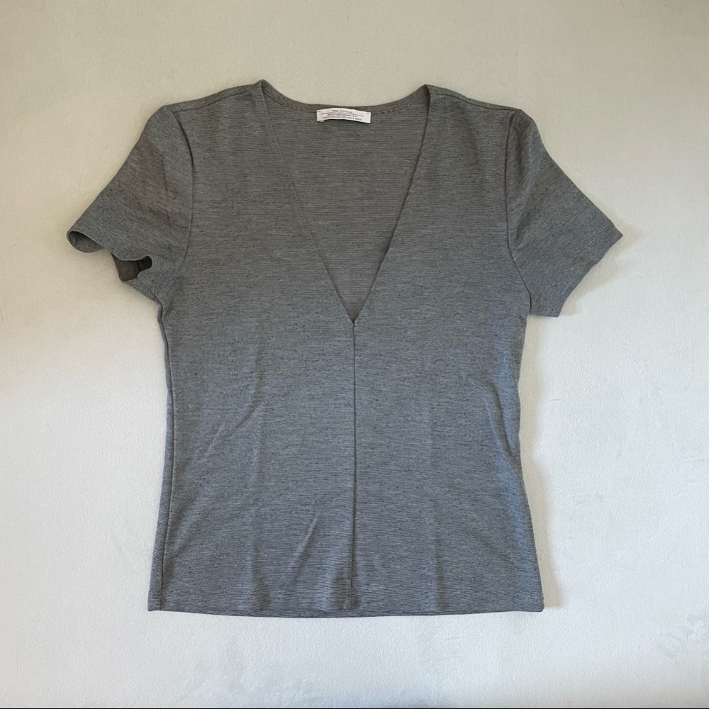 Zara V-neck Shirt